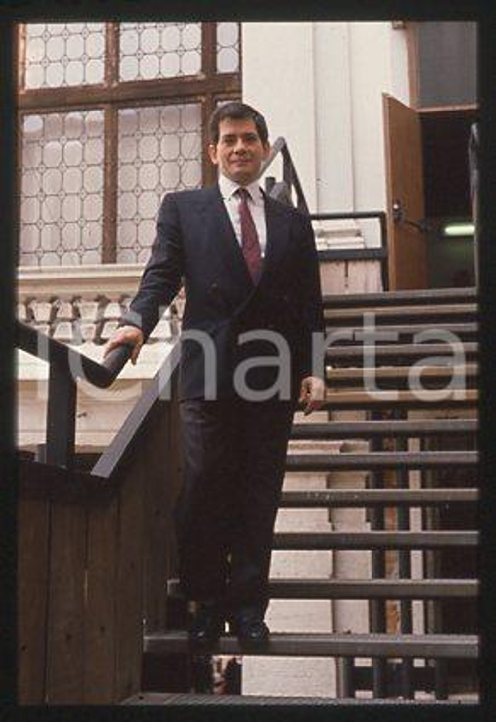 Enrique Barón CRESPO POLITICS President of the EP 1990 ca *35mm vintage slide 11