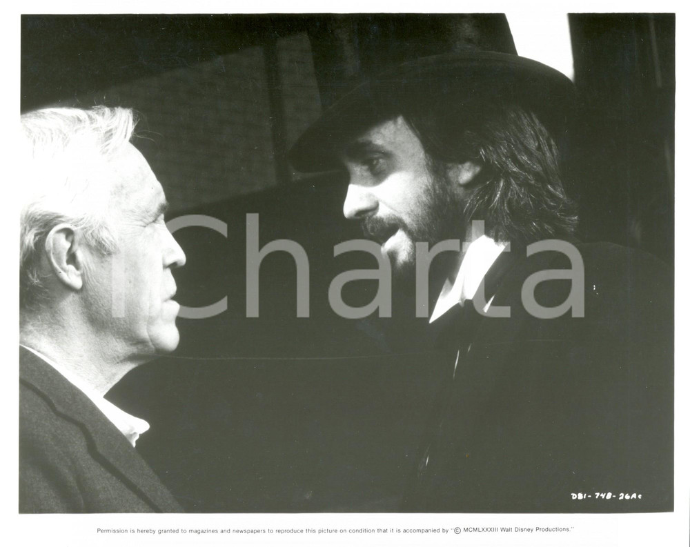 Fotografia d epoca originale 1983 SOMETHING WICKED THIS WAY COMES Jason ROBARDS Jonathan PRYCE Photo 25x20 1