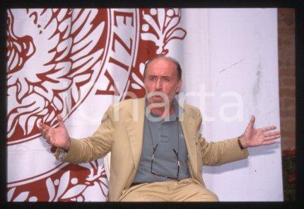 Mario ORFINI - VENICE Portrait of film producer 1992 ca * 35 mm vintage slide 3