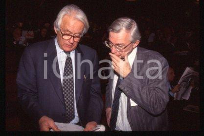 Georges CHARPAK Jean-Marie LEHN - MILAN Portrait 1995 ca * 35mm vintage slide 10