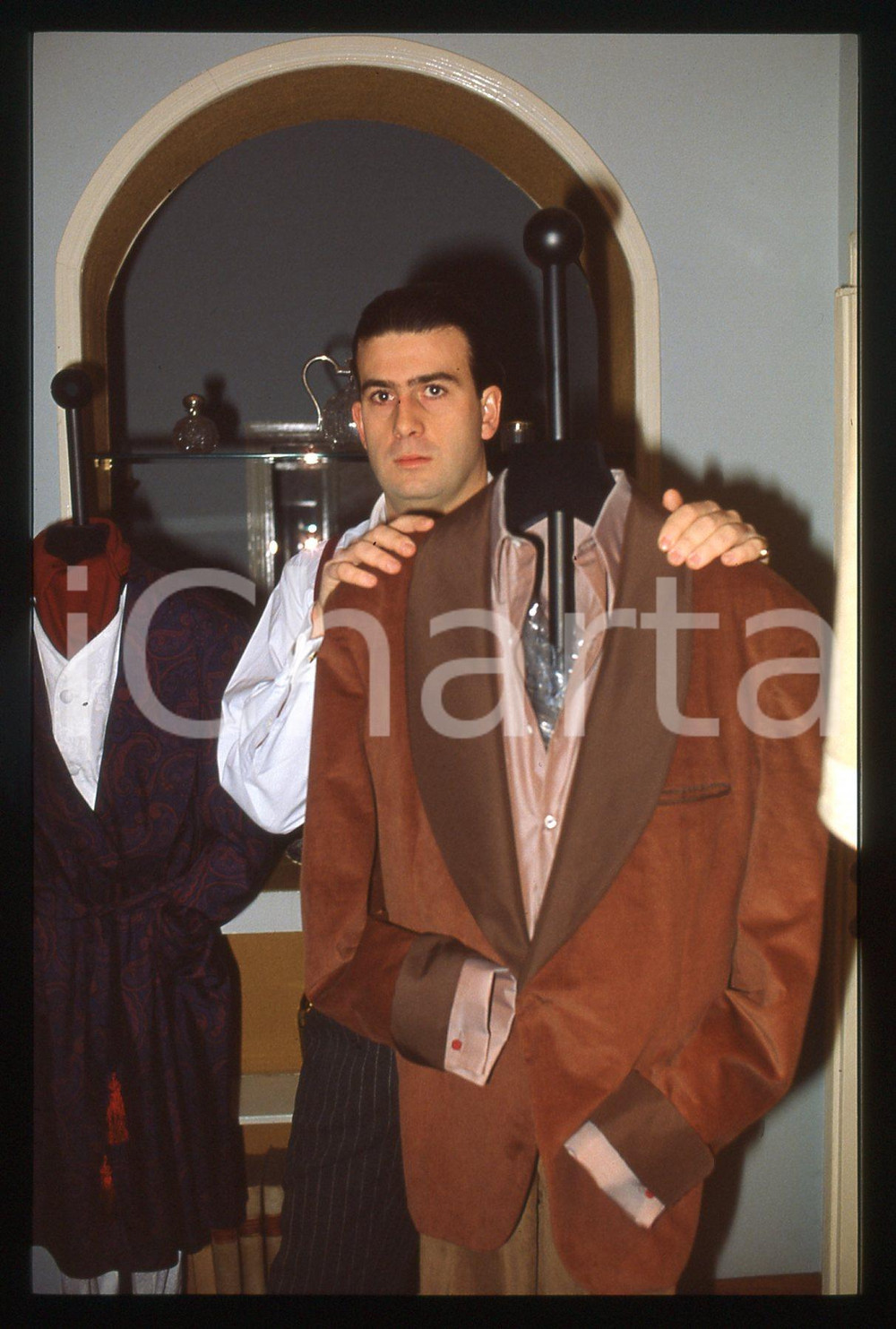 35mm vintage slide* 1990 ca COSTUME - Giovanni TORLONIA (14)