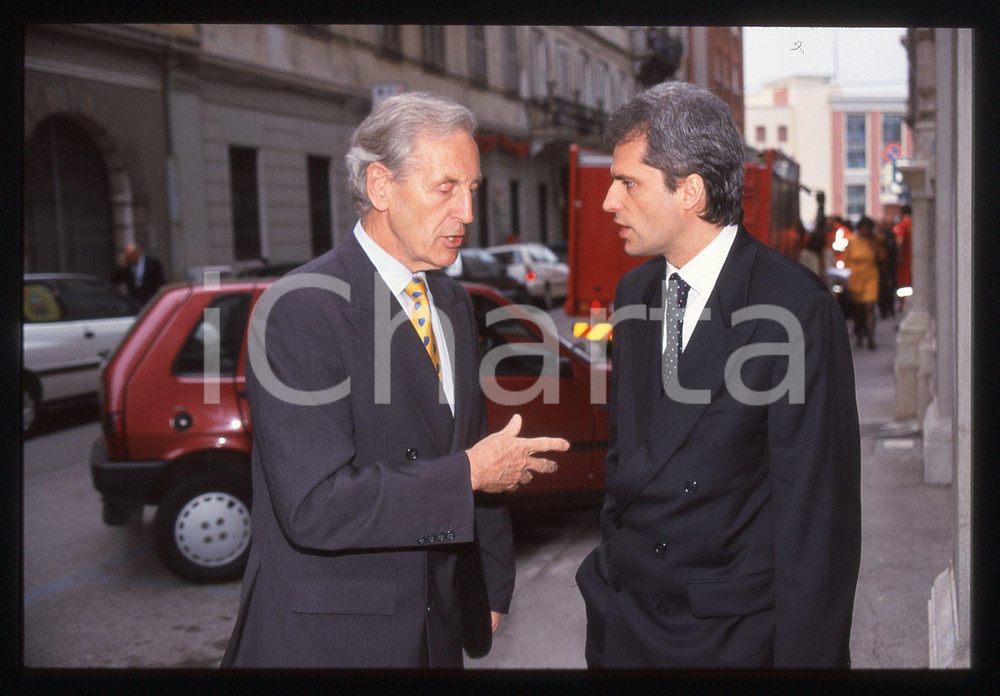 35mm vintage slide* 1990 ca COSTUME - Martin KOHLHAUSSEN e Sergio BALBINOT