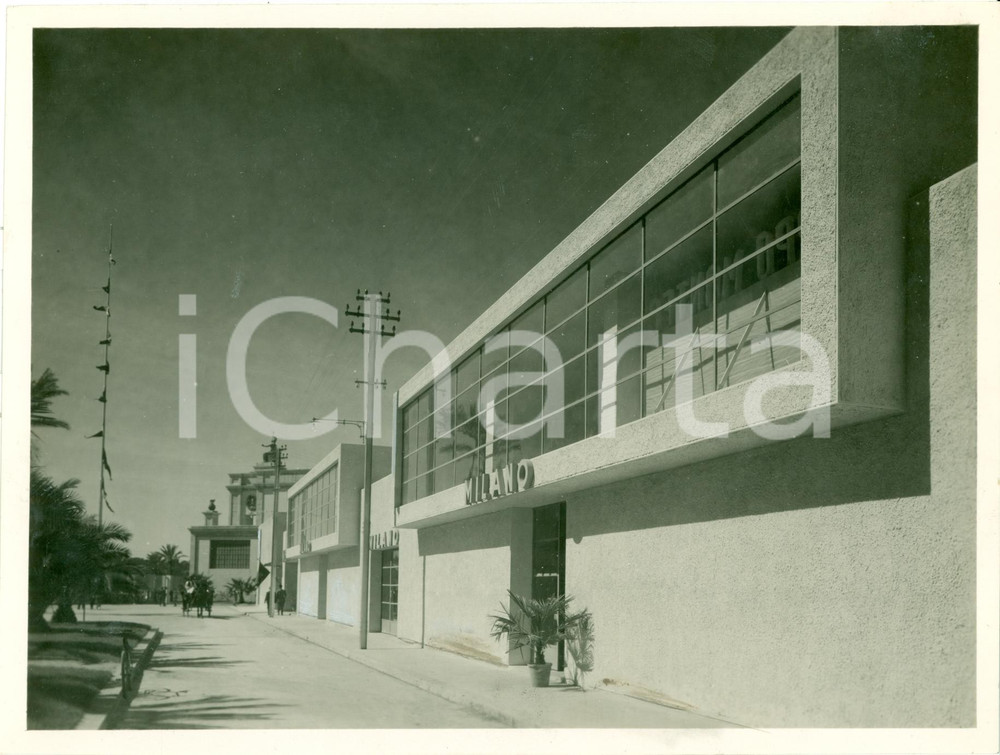 Fotografia d epoca originale 1937 MILANO Padiglioni della Provincia alla FIERA CAMPIONARIA Fotografia 1