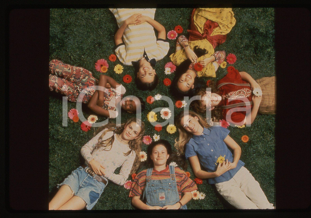 35mm vintage slide*1995 THE BABY-SITTERS CLUB Schuyler FISK Tricia JOE e cast 2