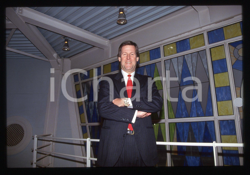 35mm vintage slide* 1985 ca COSTUME James KELLY ritratto dello scrittore (9)