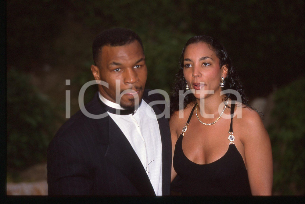 35mm vintage slide* 1998 MONACO WORLD MUSIC AWARDS - Mike TYSON Monica TURNER 14