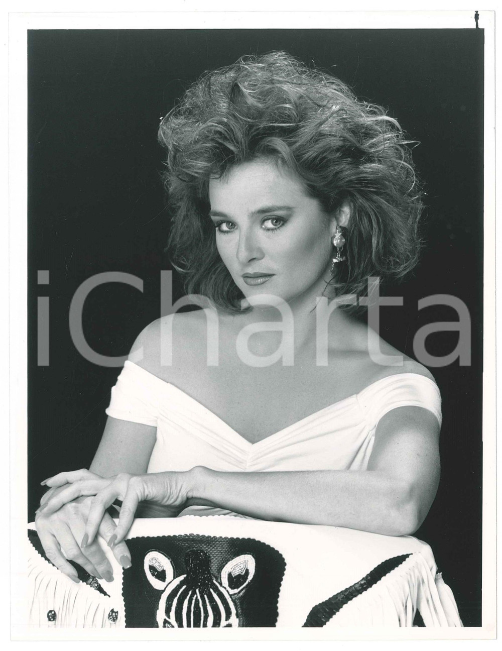 Materiale cinematografico d’epoca 1989 SOAP OPERA  SANTA BARBARA Robin MATTSON Photo 24x18 cm 1