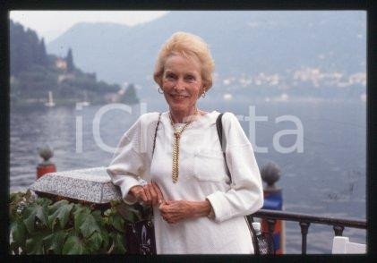 35mm vintage slide* 1992 CERNOBBIO VILLA D'ESTE American actress Janet LEIGH 61