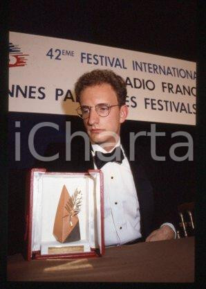 35mm vintage slide* 1989 CANNES Director Steven SODERBERGH "SEX LIES & VIDEO" 5