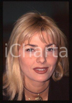 35mm vintage slide* 1988 ca ITALY Portrait of an actress Alessandra CARELLA (1)