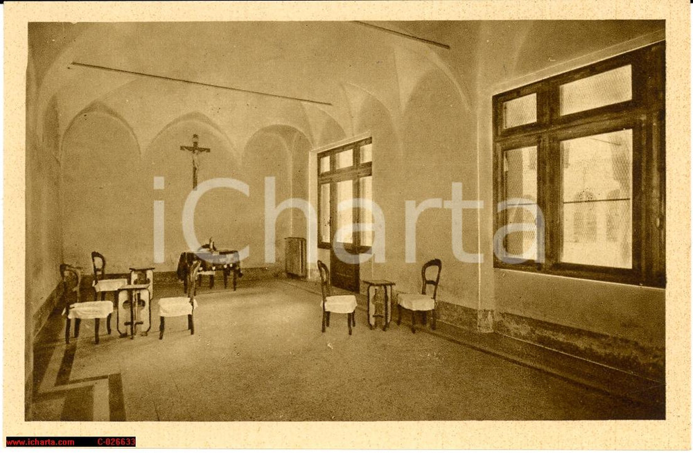 Cartolina originale da collezione Acqui Terme anni  40  Seminario Vescovile FP NV 1