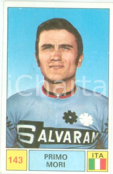 Oggetto da collezione cartaceo PANINI  SPRINT 1971 Figurina Primo MORI n. 143 Ciclismo Sponsor SALVARANI 1
