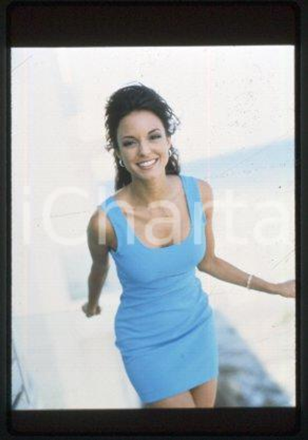 35mm vintage slide* 1997 CINEMA TV Series "HEAD OVER HEELS" Eva LARUE (4)