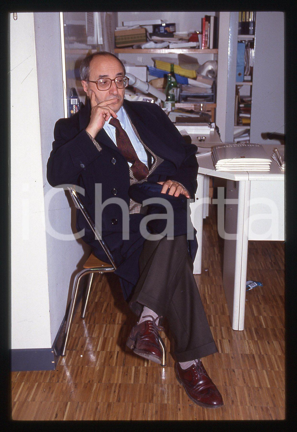 35mm vintage slide* 1992 MILANO Enrico DE MITA Casa della Cultura (2)