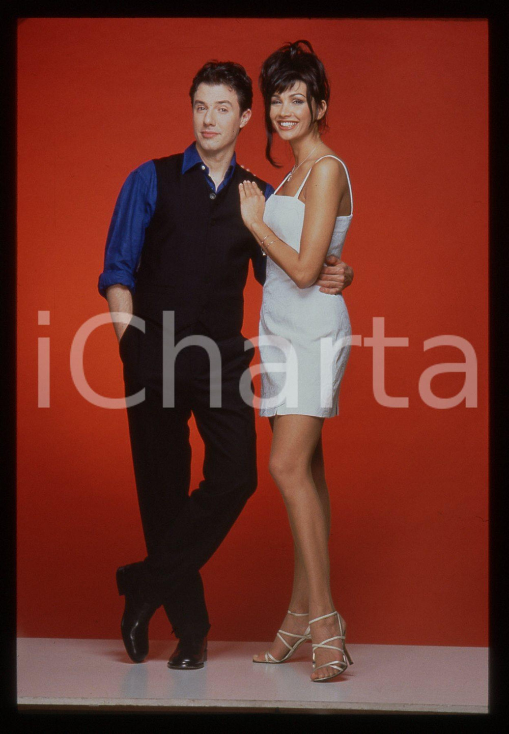 35mm vintage slide* 1998 TIRA E MOLLA ESTATE Giampiero INGRASSIA Luisa CORNA (9)