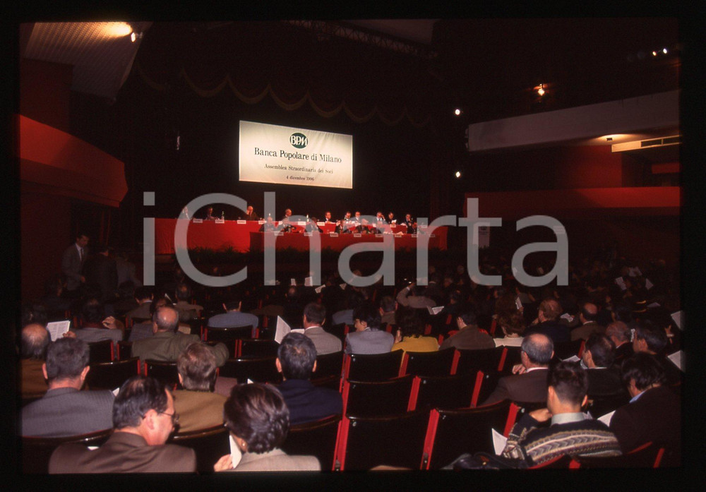 35mm vintage slide* 1996 BANCA POPOLARE DI MILANO Assemblea straordinaria (4)