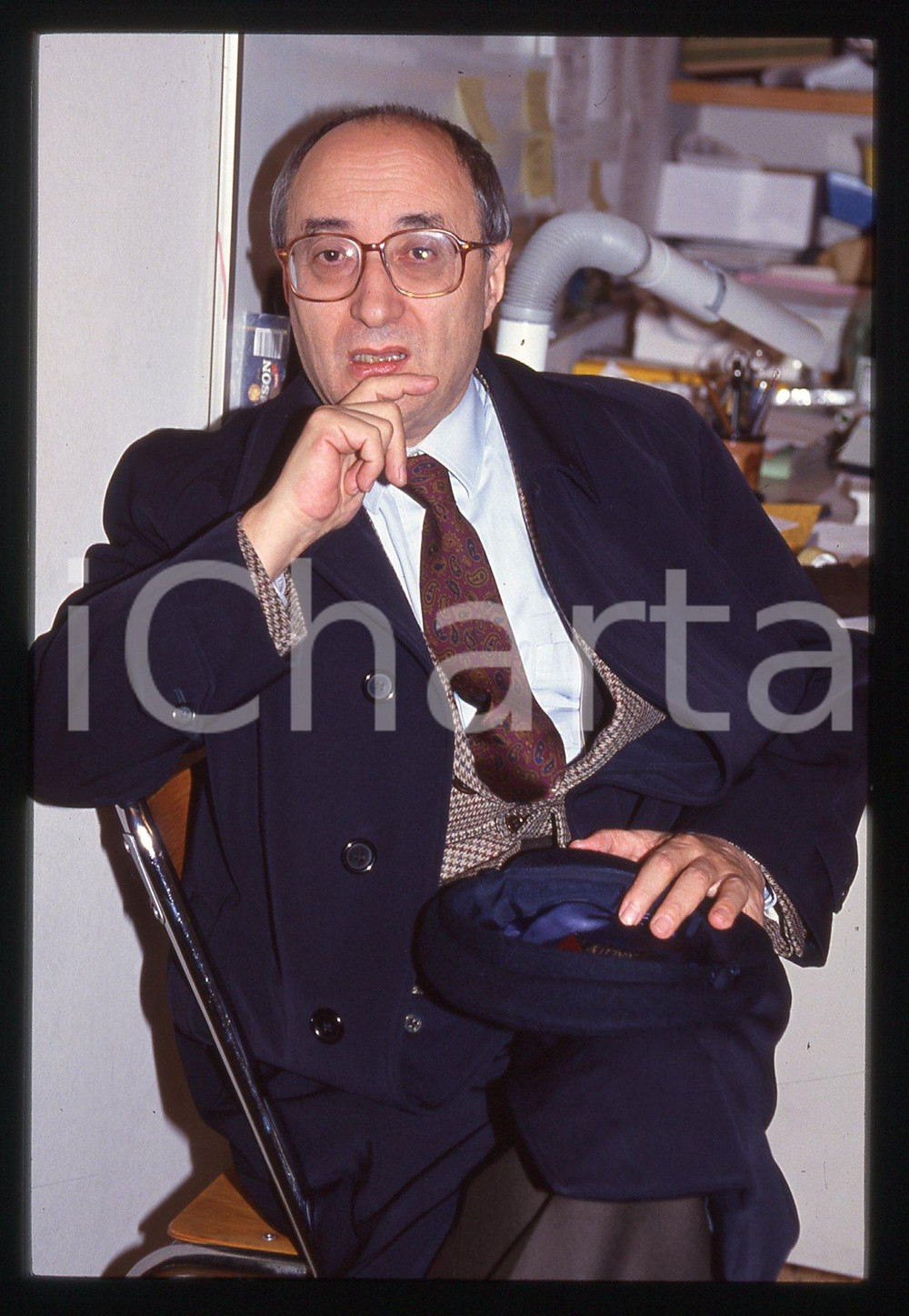 35mm vintage slide* 1992 MILANO Enrico DE MITA Casa della Cultura (27)