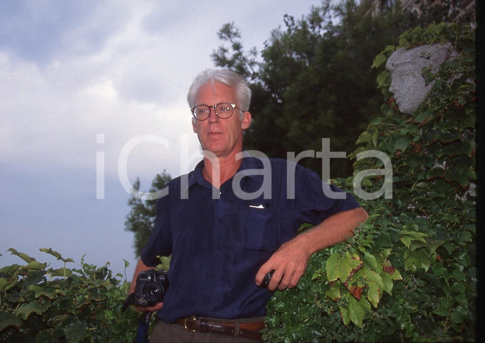 35mm vintage slide* 1994 LIDO DI VENEZIA Jon JOST con SONY HANDYCAM - Ritratto 4