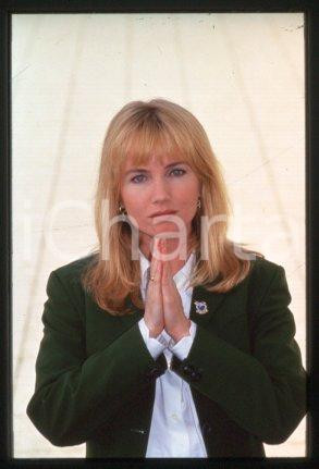 35mm vintage slide* 1993 DEAUVILLE - AMERICAN FILM FESTIVAL Rebecca DE MORNAY(6)