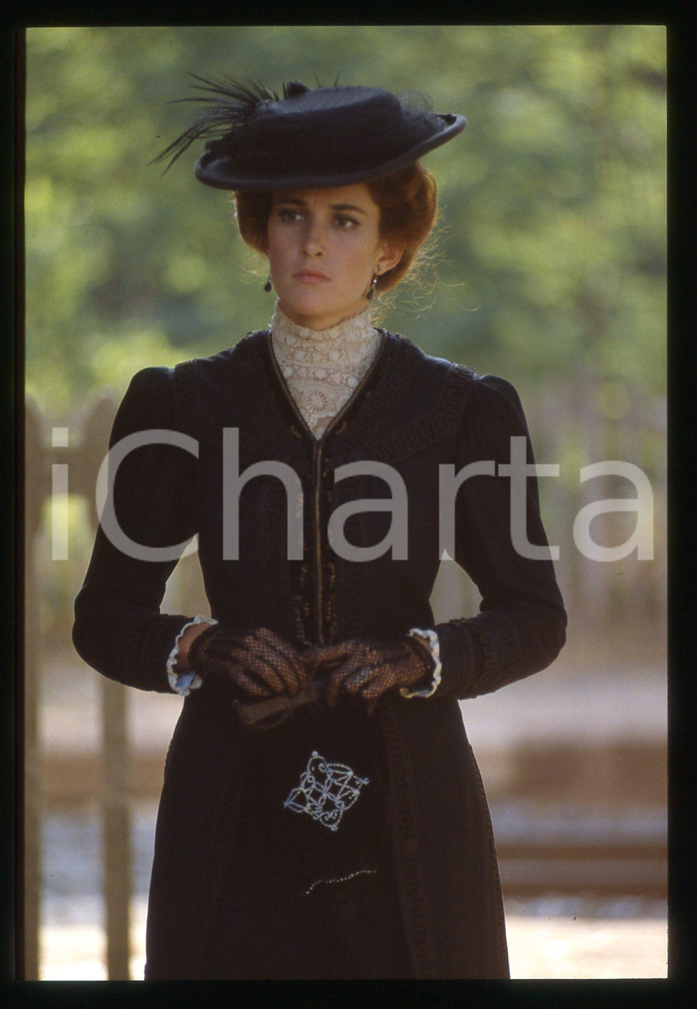 35mm vintage slide*1995 LA FAMIGLIA RICORDI - Lucrezia LANTE DELLA ROVERE (1)