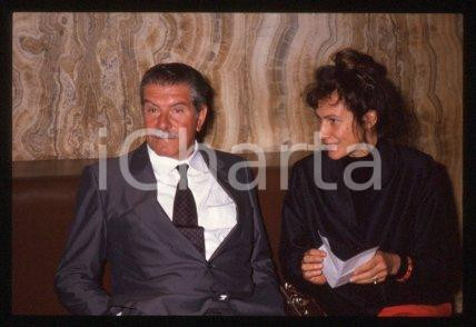 35mm vintage slide* 1990 ca ITALY Giuseppe FARINA & daughter Emanuela (23)