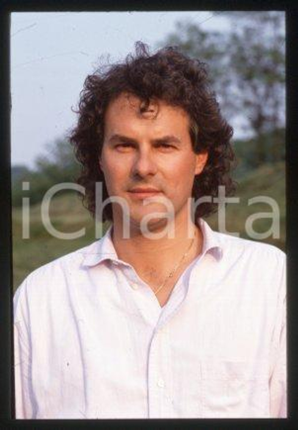 Giovanni ONGARO - LEGA NORD Ritratto del politico 1992 ca * 35mm vintage slide 8