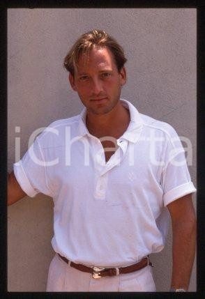 35mm vintage slide* 1989 ca CANNES Film Festival American actor Anthony PECK 14