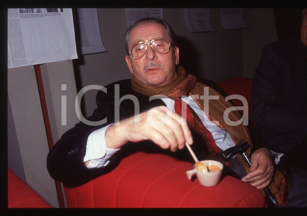 35mm vintage slide* 1992 MILANO - Domenico MODUGNO a CONCERTO ITALIANO (9)