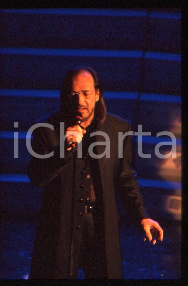 35mm vintage slide* 1996 FESTIVAL SANREMO Andrea MINGARDI 14