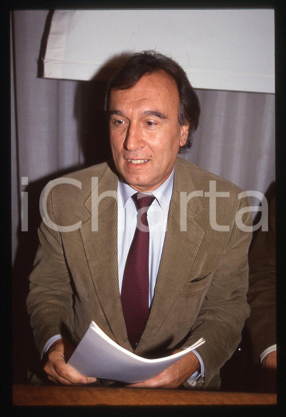 Fotografia d epoca originale 35mm vintage slide 1993 MILANO Claudio ABBADO Ritratto direttore d orchestra 11 1