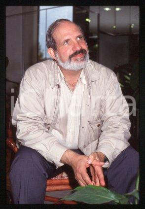 35mm vintage slide* 1992 ca VENICE American film director Brian DE PALMA (32)