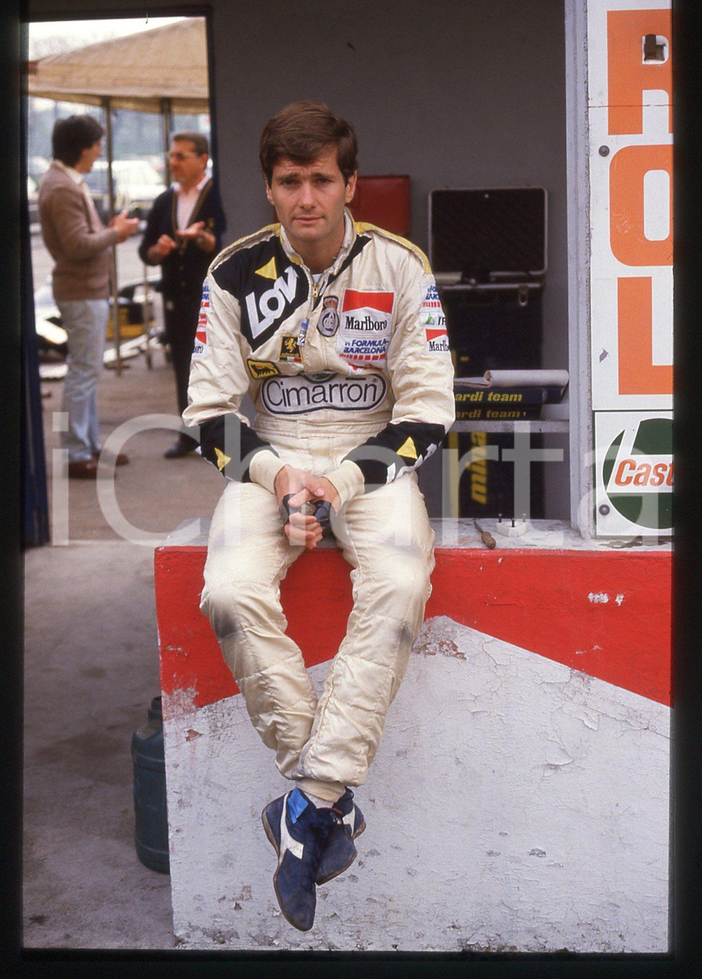 35mm vintage slide* 1988 GRAN PREMIO MONZA - Luis PÉREZ-SALA (3)