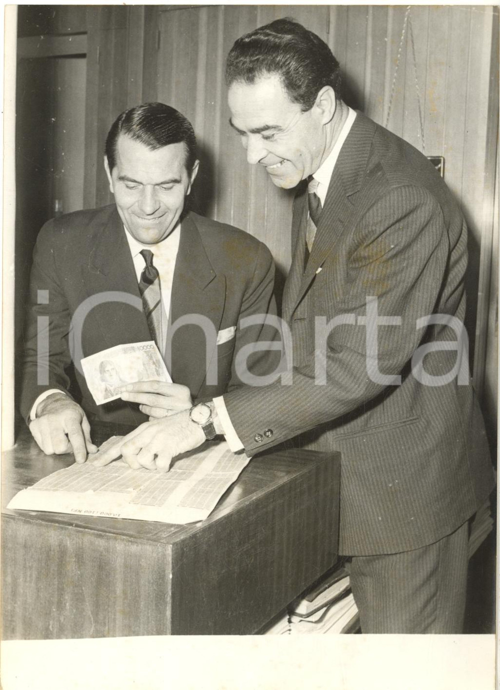 1960 PARIS Rapimento Eric PEUGEOT - Cassiere LANGRE con banconota del riscatto