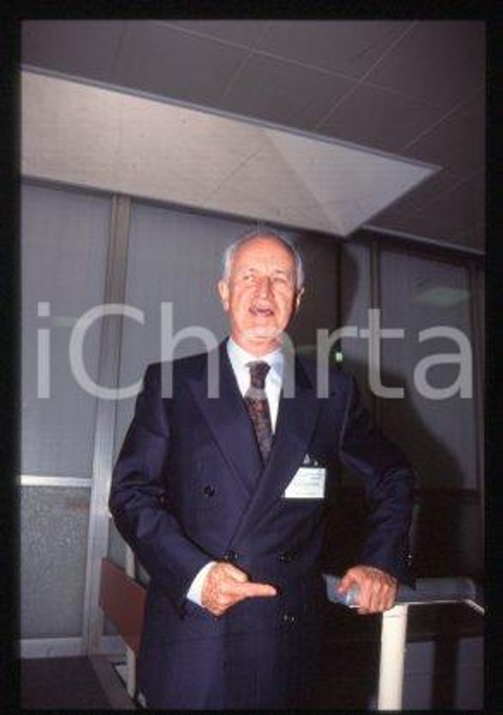 Aniceto Vittorio RANIERI - ITALIA Banche popolari 1990 ca *35mm vintage slide 11