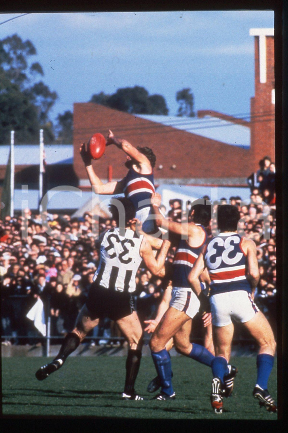 35mm vintage slide* 1989 MELBOURNE - VFL Semifinal GEELONG FC vs MELBOURNE FC