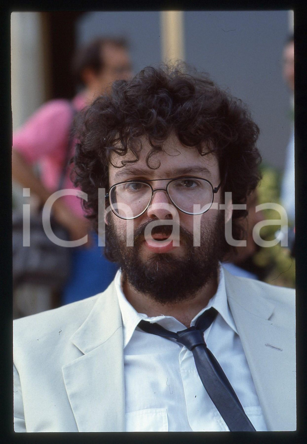 35mm vintage slide* 1987 MOSTRA DEL CINEMA DI VENEZIA Stephen POLIAKOFF (2)