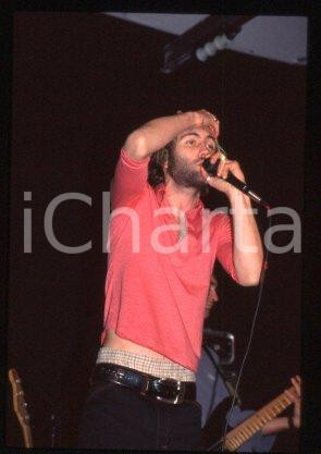 35mm vintage slide* 1998 ca ZELIG CABARET ITALY American singer Andrew DORFF (1)