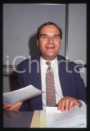 35mm vintage slide* 1995 ca MILAN European Commissioner Leon BRITTAN (9)