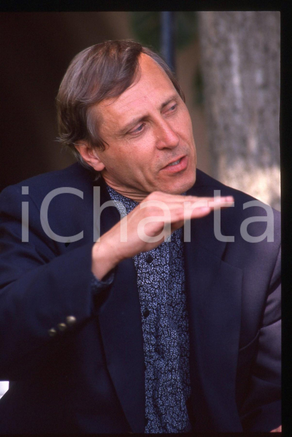 35mm vintage slide* 1987 VENEZIA Peter GREENAWAY - Ritratto del regista (4)