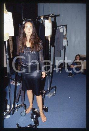 35mm vintage slide* 1999 ca ITALY Harumi KLOSSOWSKA de ROLA Balthus' daughter(3)