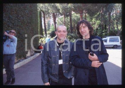 Max PEZZALI - ITALY Singer of 883 group 1998 ca * 35 mm vintage slide 37