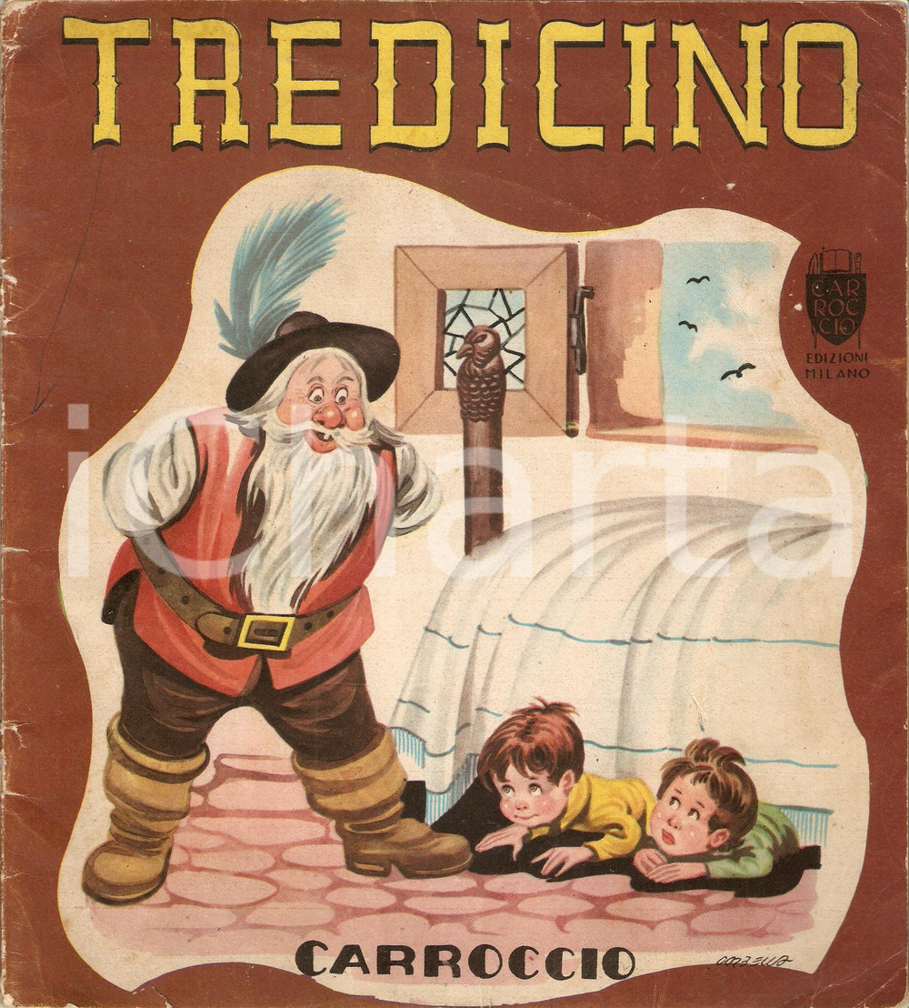 Libro, pubblicazione d epoca 1950 ca TREDICINO Illustratore CORBELLA DANNEGGIATO Editrice CARROCCIO 1
