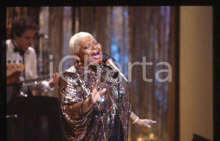 Bertice READING - MUSIC Show Actress & singer 1987 ca * 35 mm vintage slide 38