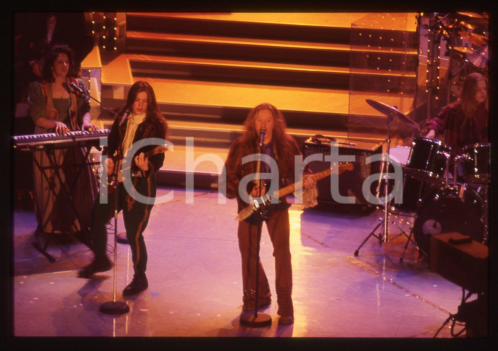 35mm vintage slide* 1996 FESTIVAL DI SANREMO - THE KELLY FAMILY Esibizione (2)