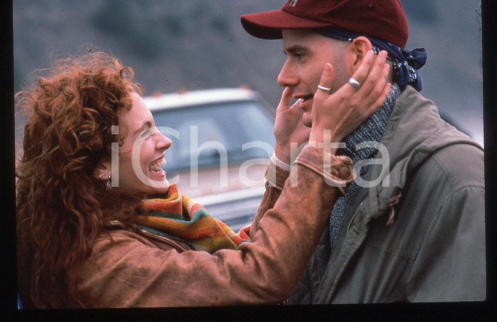 Fotografia d epoca originale 35mm vintage slide 1991 DYING YOUNG Julia ROBERTS Campbell SCOTT Scena Film 2 1