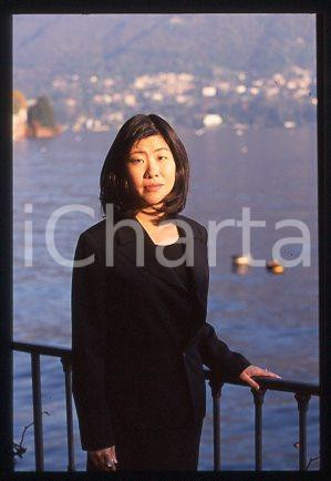Banana YOSHIMOTO - LAGO DI COMO Scrittrice Ritratto 1993ca *35mm vintage slide 8