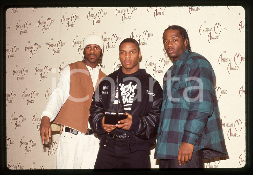 35mm vintage slide* 1992 AMA - NAUGHTY BY NATURE American Music Awards (1) 