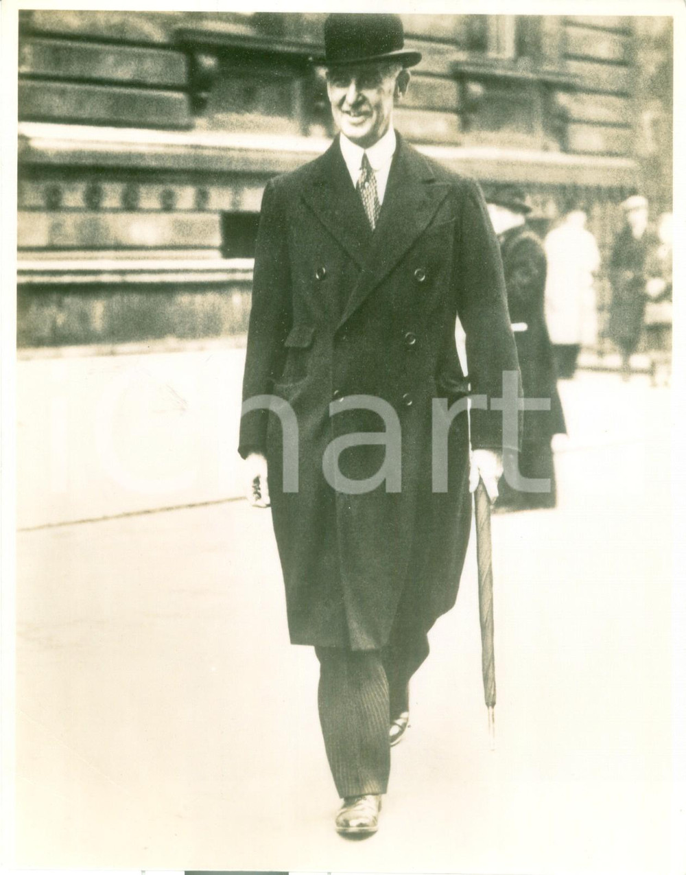 Fotografia d epoca originale 1938 LONDON Earl James STANHOPE Primo Lord dell Ammiragliato Fotografia 1