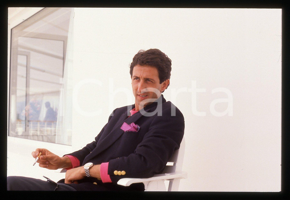 35mm vintage slide* 1988 CANNES Richard ANCONINA - Ritratto dell'attore (17)