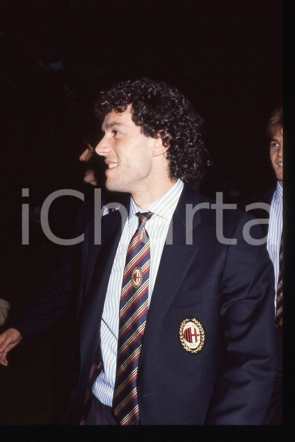 35mm vintage slide* 1988 MILANO CALCIO Roberto DONADONI 11° Scudetto AC MILAN